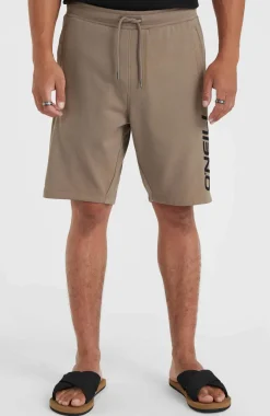 Outlet O’Neill O'Neill Logo Sweatshort | Pumpkin Smoke