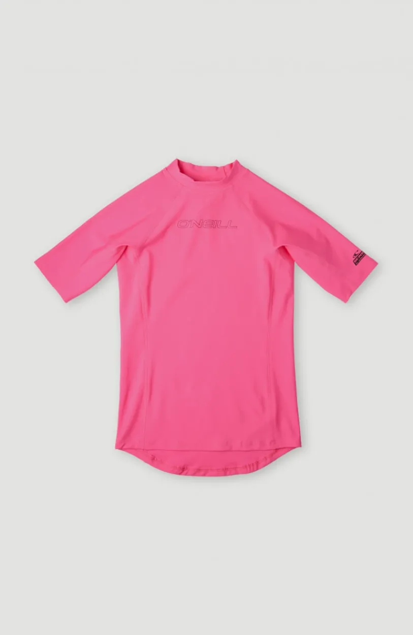 Hot O’Neill O'Neill Shortsleeve UPF 50+ Sun Shirt Skin | Rosa Shocking