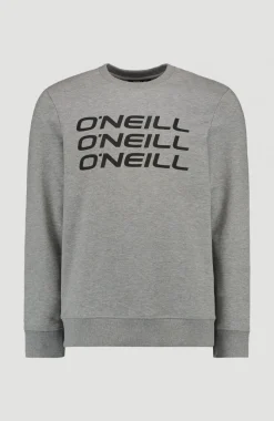 Outlet O’Neill O'Neill Triple Stack Crew Sweatshirt | Silver Melee -A