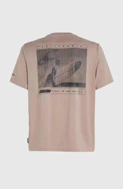 Outlet O’Neill O'Neill TRVLR Series Photoprint Polygiene T-shirt | Pumpkin Smoke