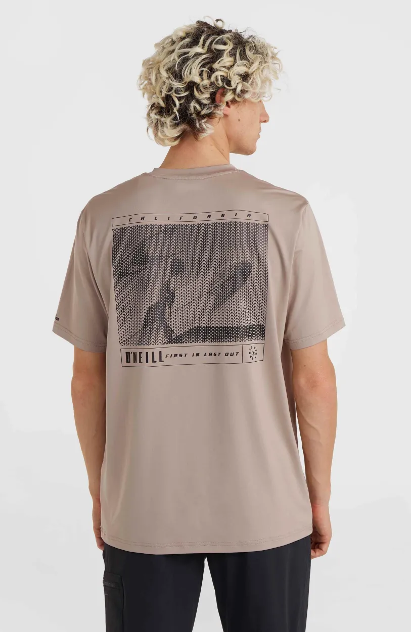 Outlet O’Neill O'Neill TRVLR Series Photoprint Polygiene T-shirt | Pumpkin Smoke