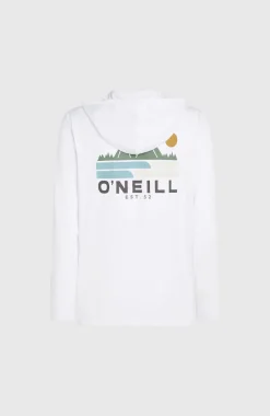 O’Neill O'Neill TRVLR Series UPF Shirt Met Lange Mouwen En Capuchon | Snow White