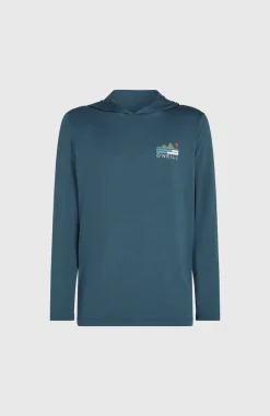 Discount O’Neill O'Neill TRVLR Series UPF Shirt Met Lange Mouwen En Capuchon | Midnight Navy