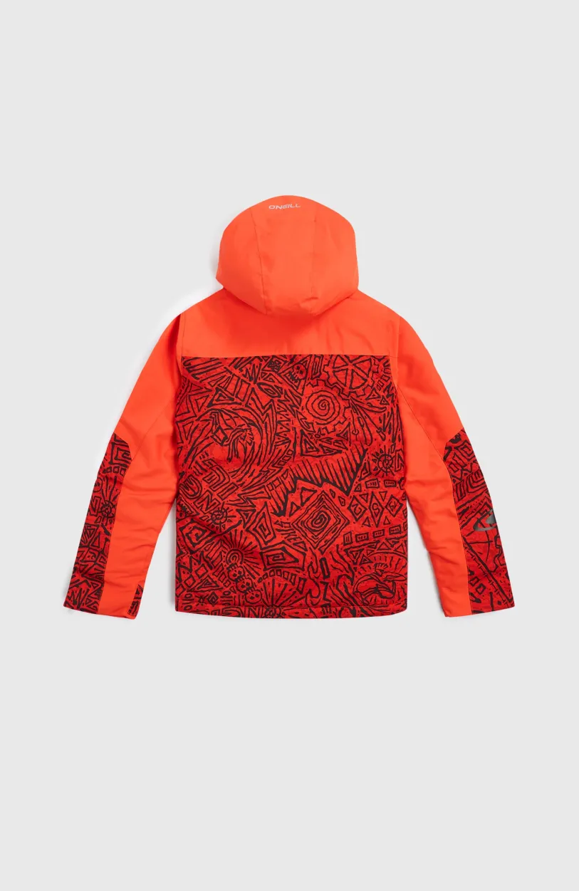 O’Neill O'Riginals Block Wintersportjas | Red Sketcheritage