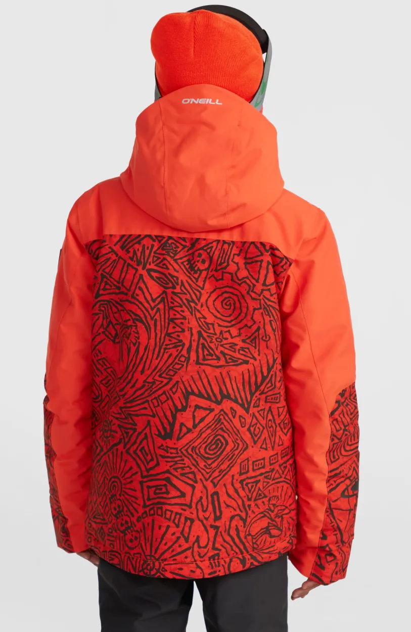O’Neill O'Riginals Block Wintersportjas | Red Sketcheritage