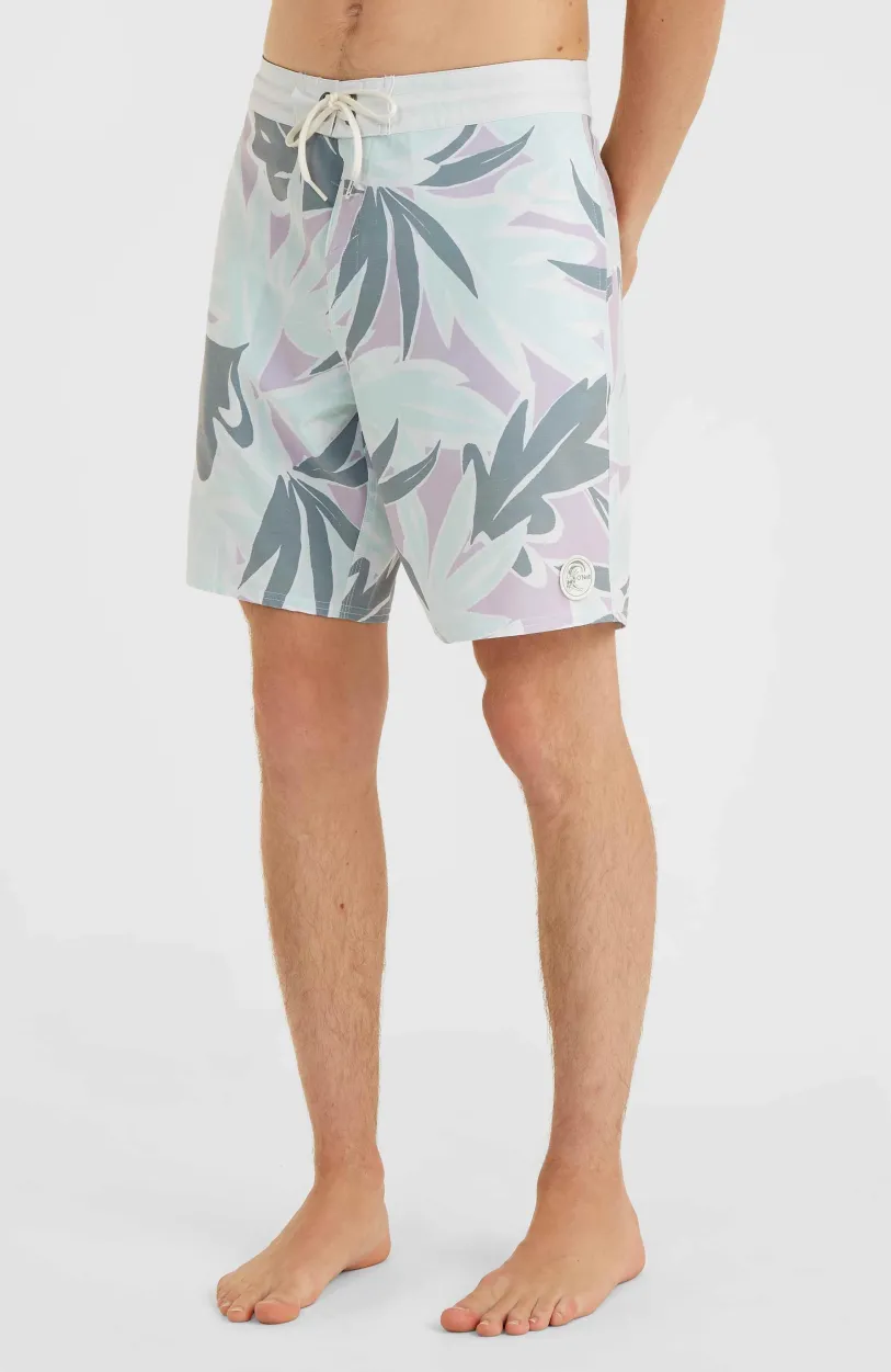 Best O’Neill O'Riginals Print 18" Cruzers Boardshort | Seafoam White