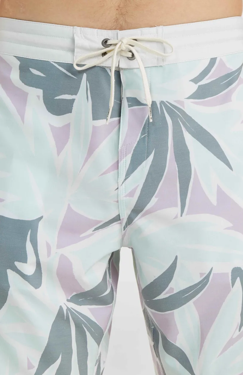 Best O’Neill O'Riginals Print 18" Cruzers Boardshort | Seafoam White