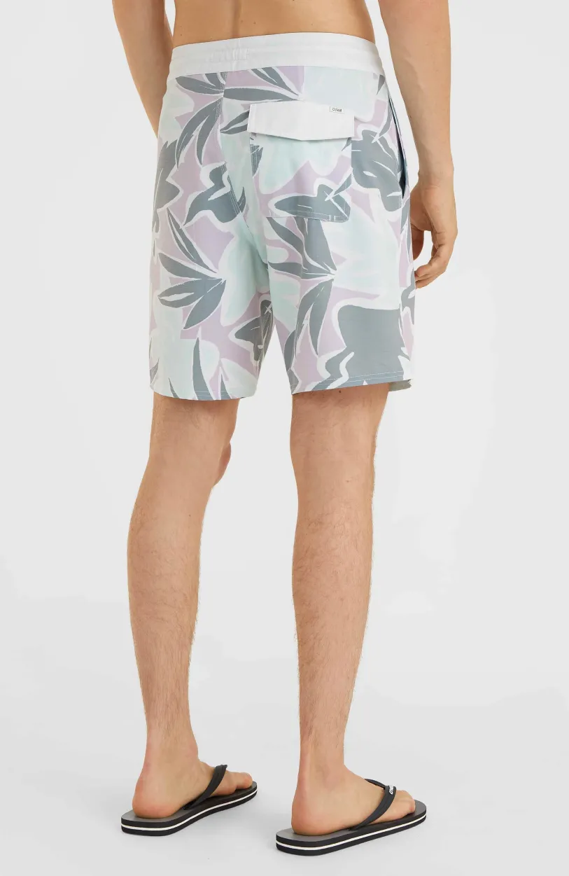 Best O’Neill O'Riginals Print 18" Cruzers Boardshort | Seafoam White