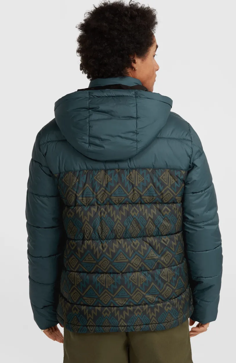 Discount O’Neill O'Riginals Pufferjas | Black Retro Ikat