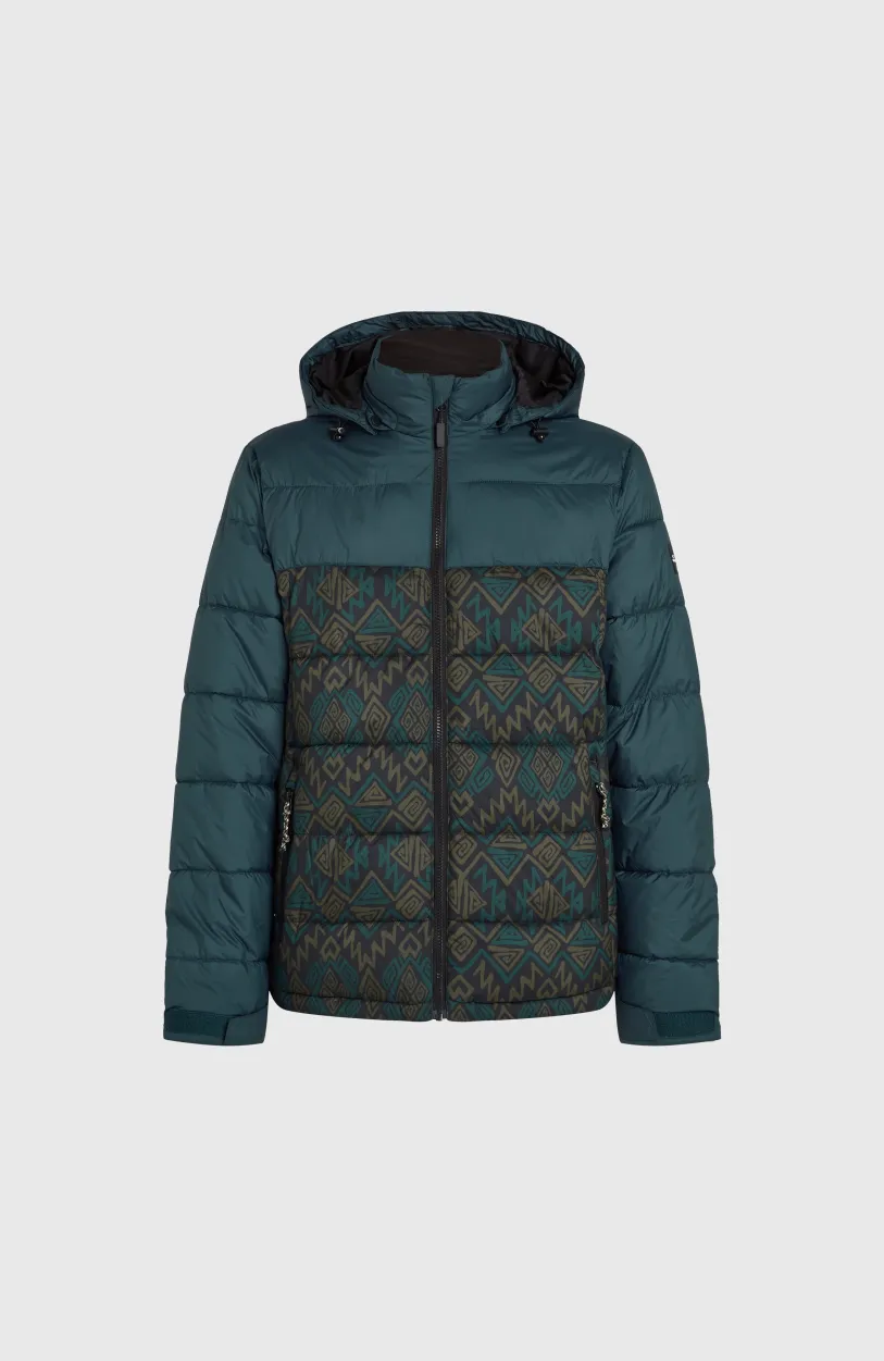 Discount O’Neill O'Riginals Pufferjas | Black Retro Ikat