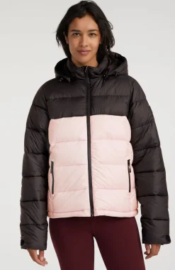 Best O’Neill O'Riginals Pufferjas | Peach Whip Colour Block
