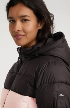 Best O’Neill O'Riginals Pufferjas | Peach Whip Colour Block
