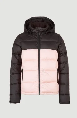 Best O’Neill O'Riginals Pufferjas | Peach Whip Colour Block