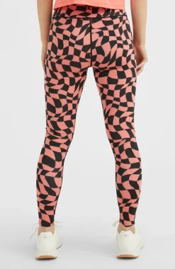 Online O’Neill Outdoor Active High-Waist Legging | Pink Checkboard