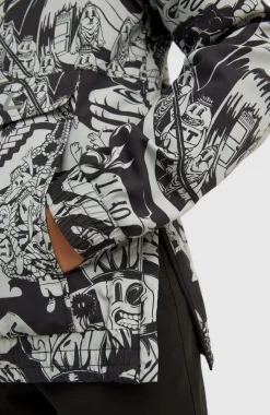 Hot O’Neill Outdoor Anorak Jas | Black Oyster