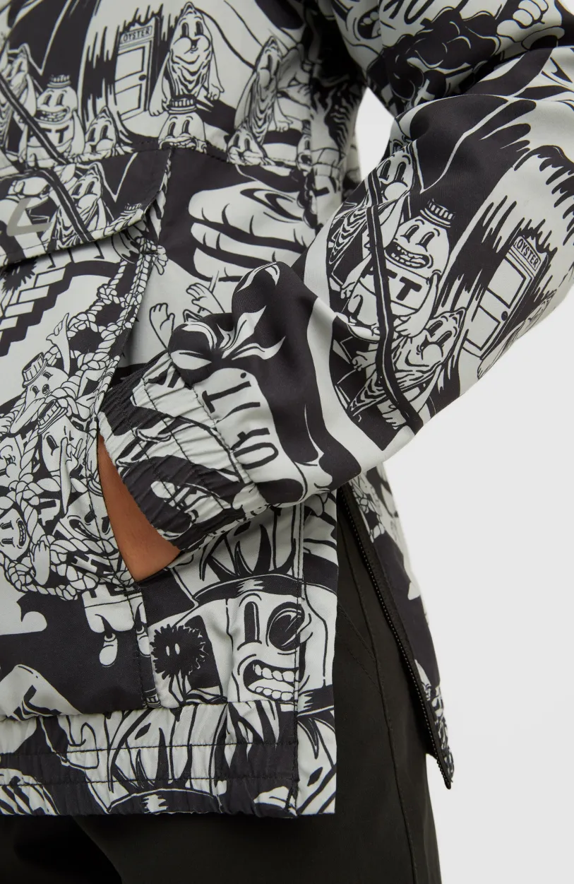 Hot O’Neill Outdoor Anorak Jas | Black Oyster