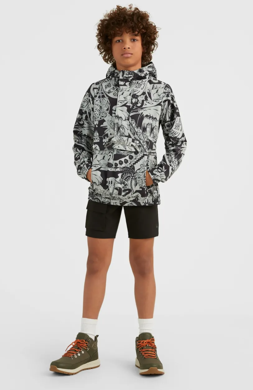 Hot O’Neill Outdoor Anorak Jas | Black Oyster