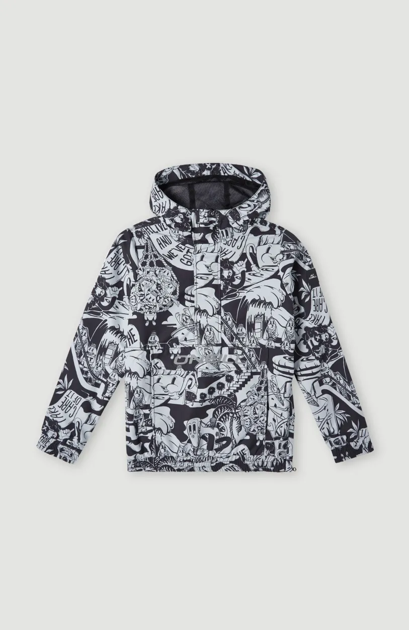 Hot O’Neill Outdoor Anorak Jas | Black Oyster