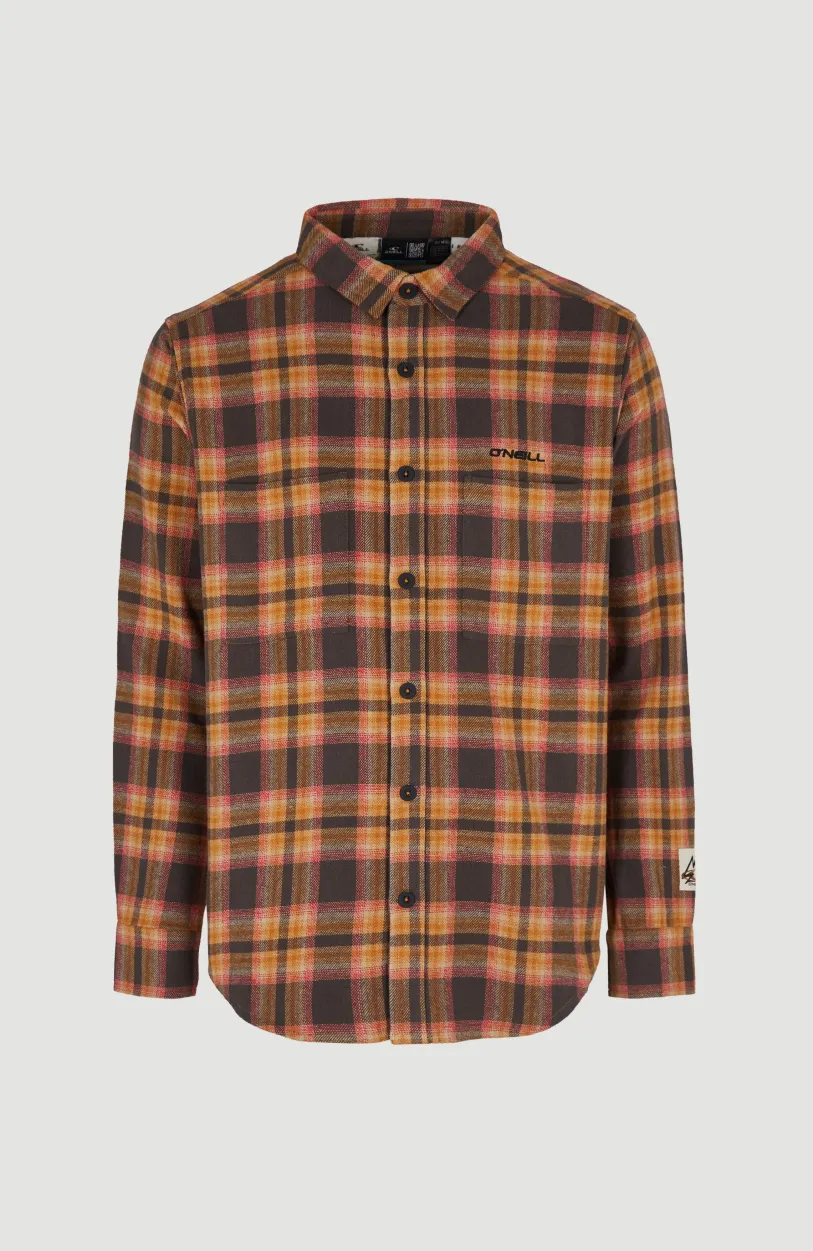 Outlet O’Neill Overhemd O'Neill TRVLR Series Flannel Check | Beige Shadow Check