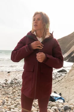 New O’Neill Parka O'Neill TRVLR Series Journey Shell | Windsor Wine
