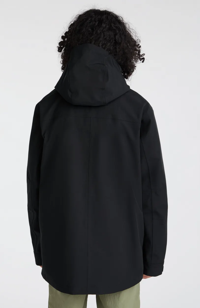 Outlet O’Neill Parka O'Neill TRVLR Series Journey Shell | Black Out