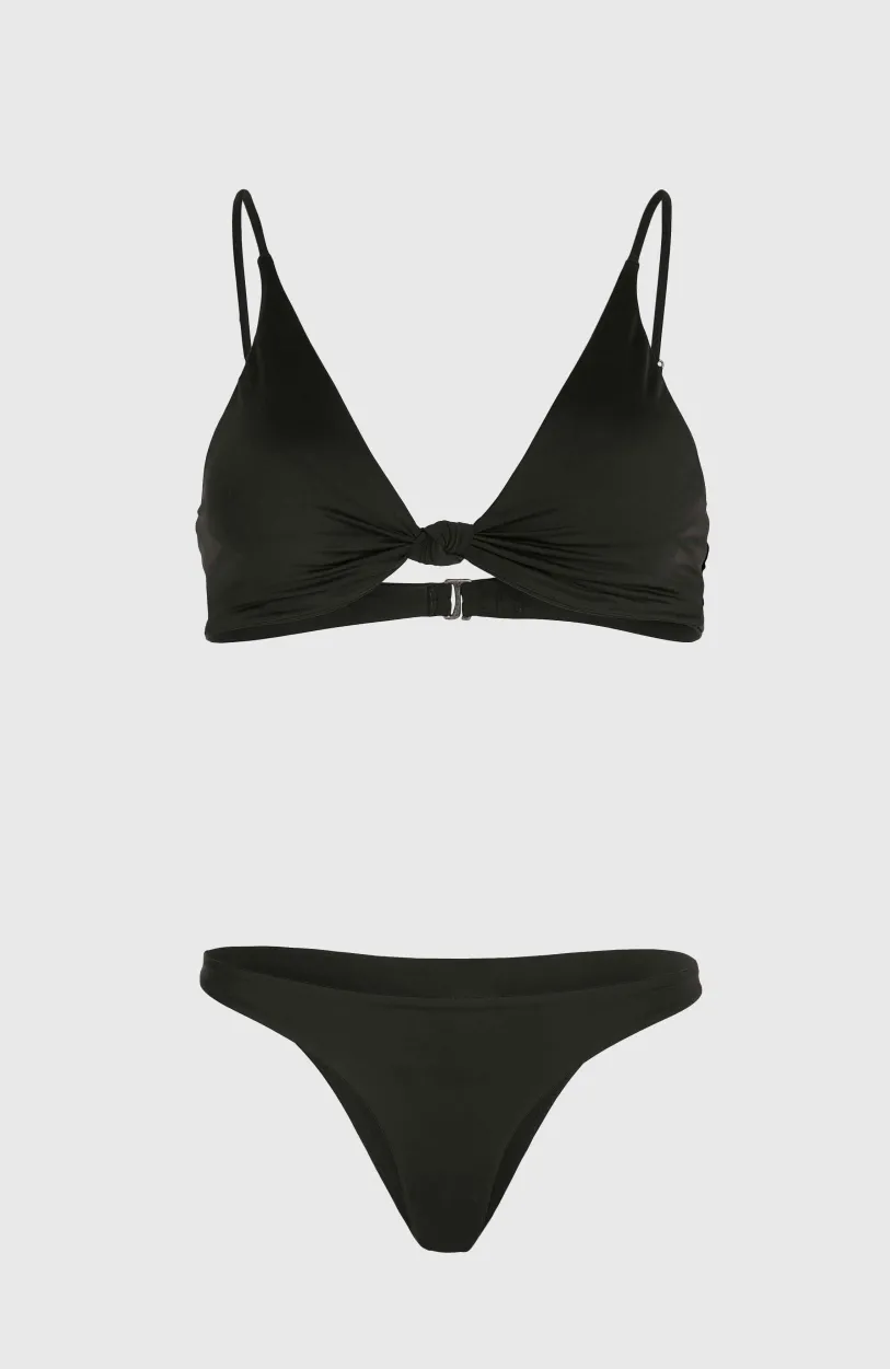 Outlet O’Neill Pismo Flamenco Women Of The Wave Bikini | Black Out