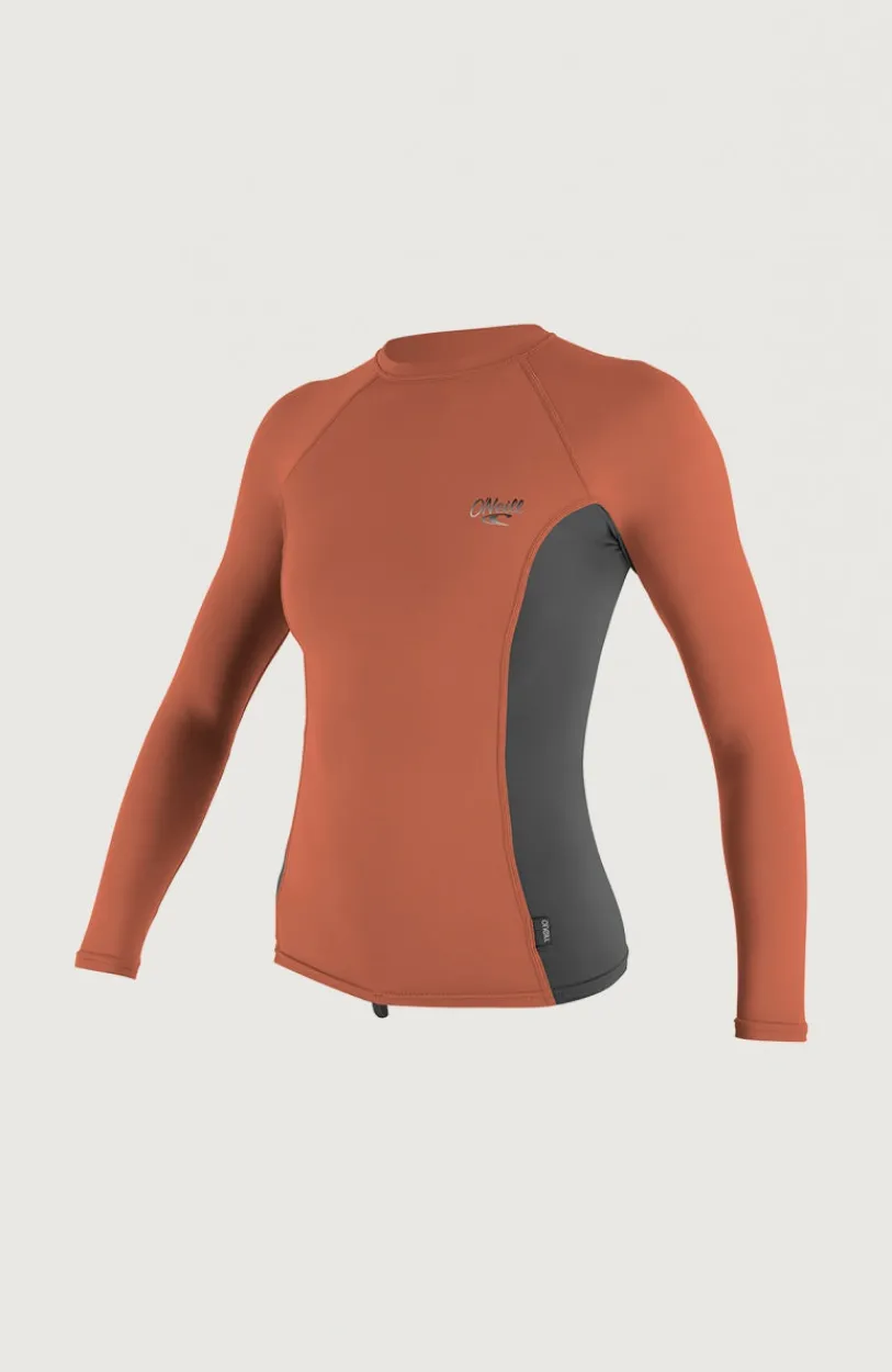 Online O’Neill Premium Skins Long Sleeve Rash Guard | Orange