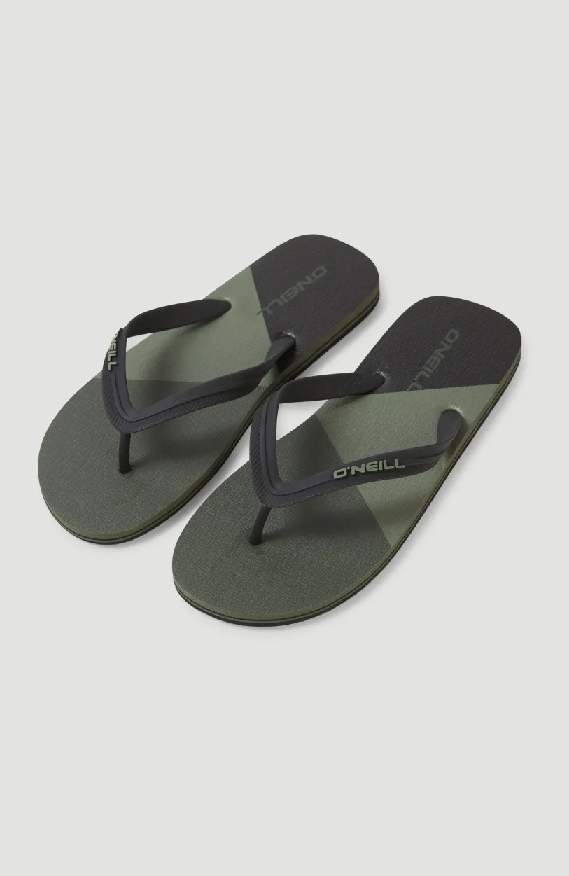 O’Neill Profile Colour Block Sandalen | Deep Lichen Green Colour Block
