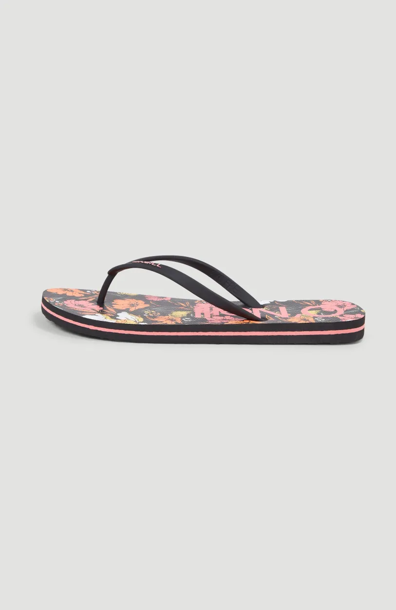 Best O’Neill Profile Graphic Slippers | Black Bluemchen