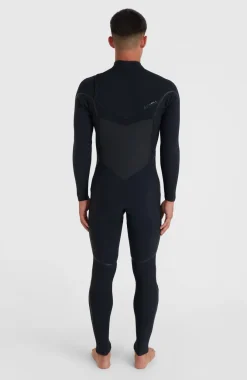 Sale O’Neill Psycho Tech 4/3mm Chest Zip Full Wetsuit | BLACK/BLACK