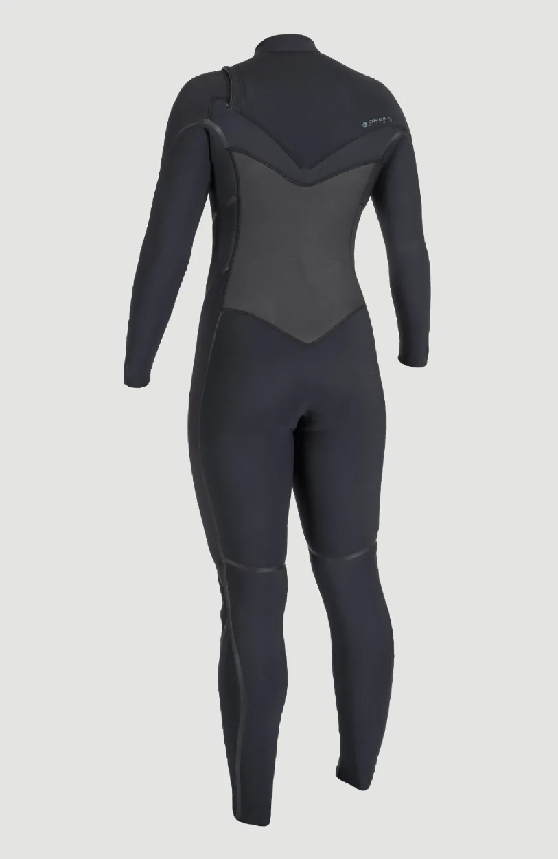 Clearance O’Neill Psycho Tech 5/4mm Chest Zip Full Wetsuit | BLACK/BLACK