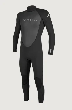 Discount O’Neill Reactor-2 3/2mm Back Zip Full Wetsuit | BLACK/BLACK