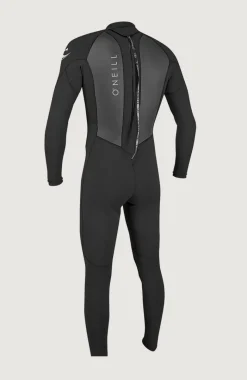 Discount O’Neill Reactor-2 3/2mm Back Zip Full Wetsuit | BLACK/BLACK