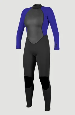 Sale O’Neill Reactor-2 3/2mm Back Zip Full Wetsuit | BLACK/COBALT