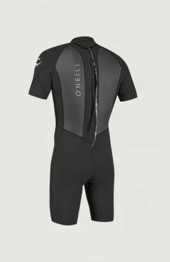 Outlet O’Neill Reactor-2 2mm Back Zip Shortsleeve Spring Wetsuit | BLACK/BLACK