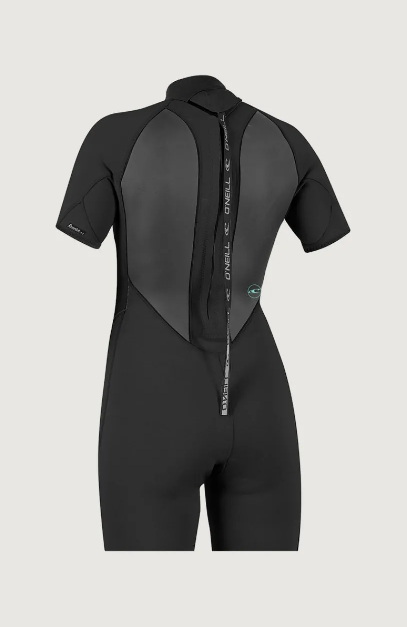 Clearance O’Neill Reactor-2 2mm Back Zip Shortsleeve Spring Wetsuit | BLACK/BLACK