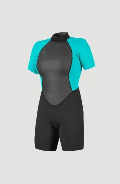 New O’Neill Reactor-2 2mm Back Zip Shortsleeve Spring Wetsuit | Black