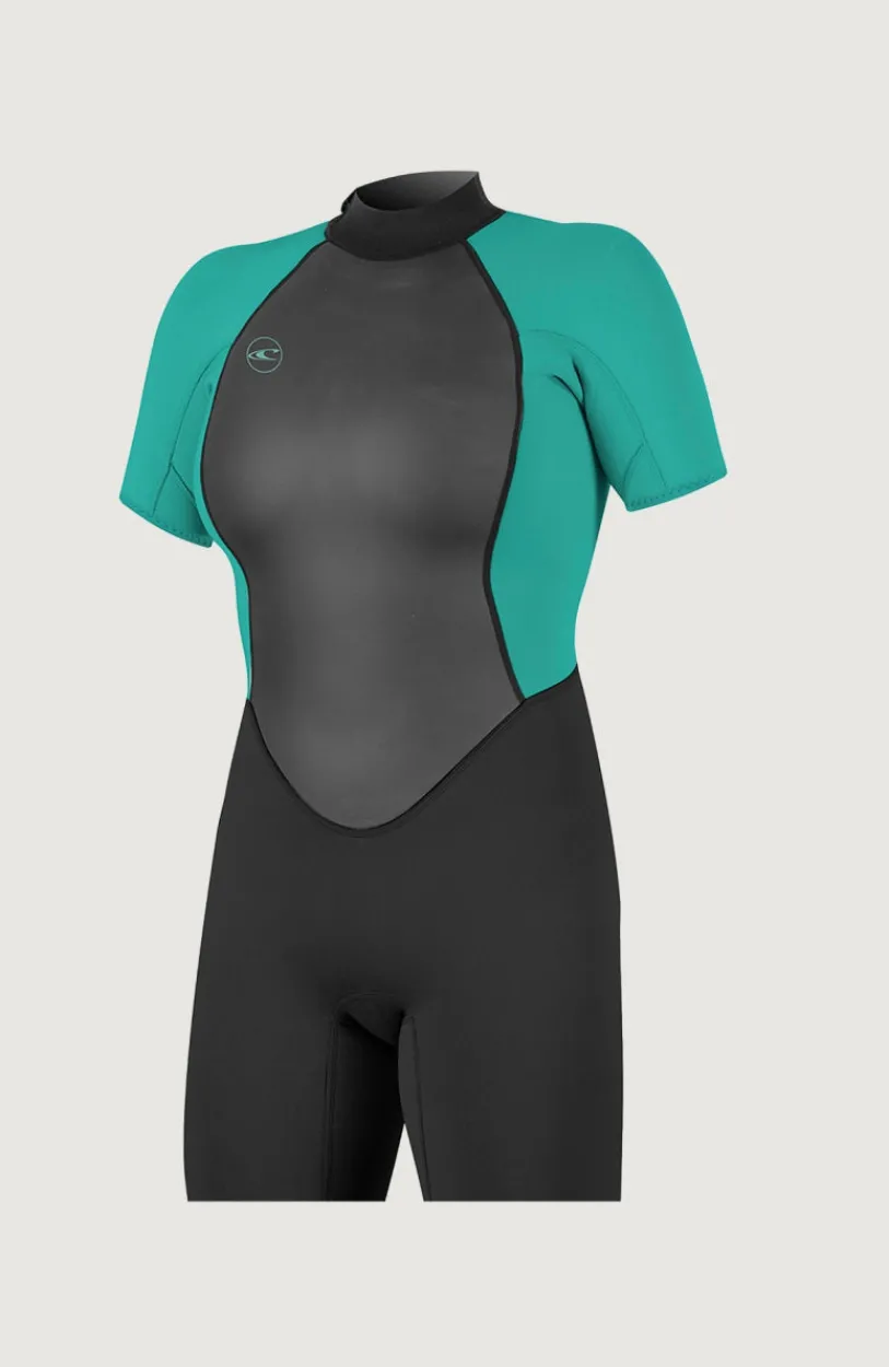 New O’Neill Reactor-2 2mm Back Zip Shortsleeve Spring Wetsuit | Black