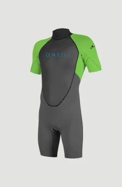 Discount O’Neill Reactor-2 2mm Back Zip Shortsleeve Spring Wetsuit | GRAPH/DAYGLO