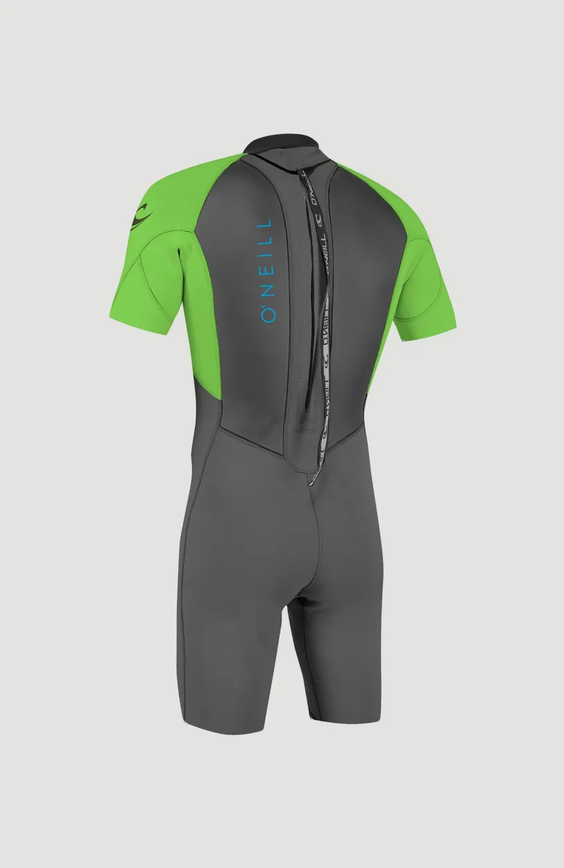 Discount O’Neill Reactor-2 2mm Back Zip Shortsleeve Spring Wetsuit | GRAPH/DAYGLO