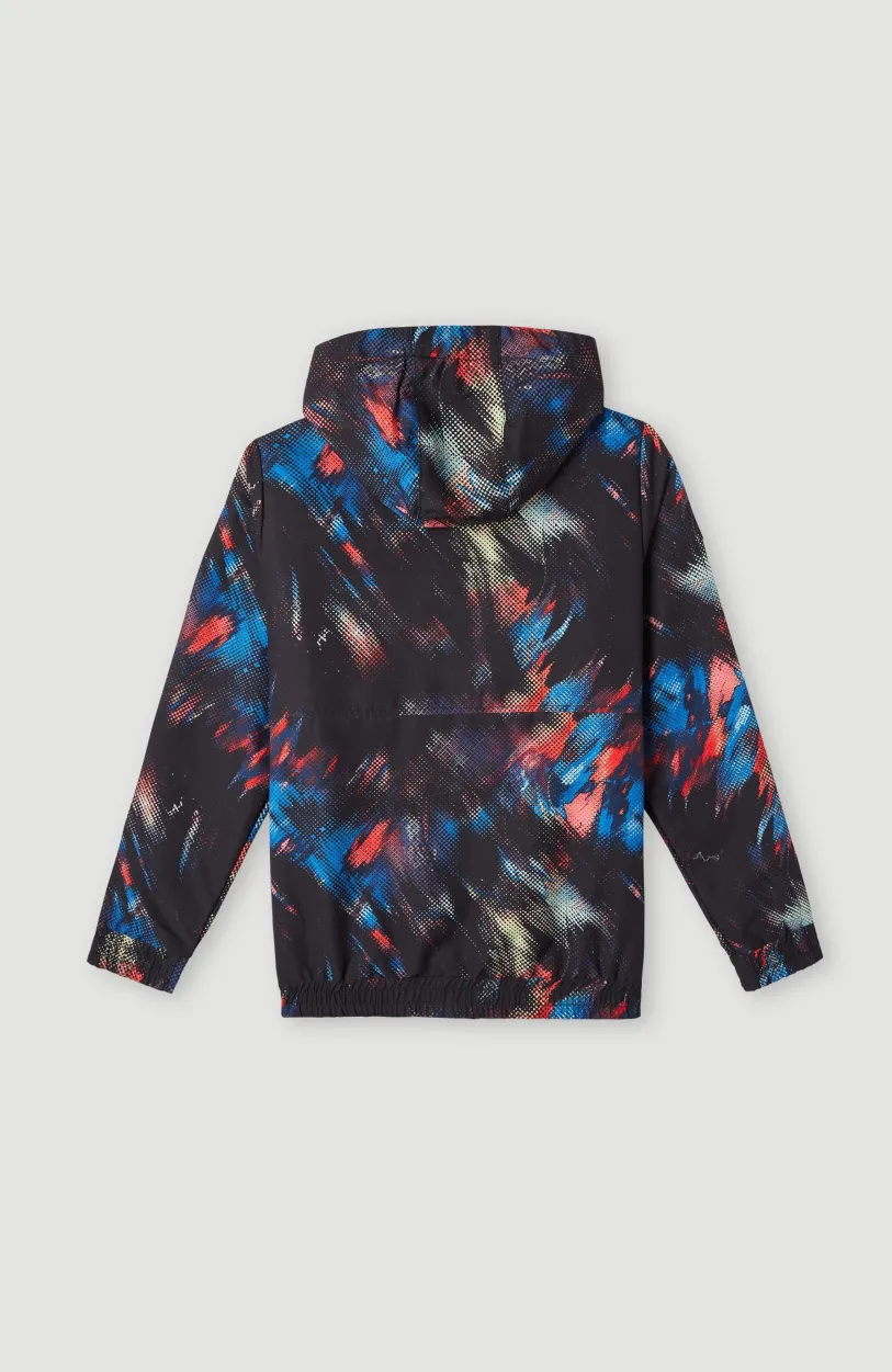 New O’Neill Ridge Anorak Jas | Black Future Fade