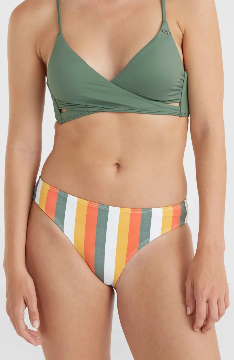 Sale O’Neill Rita Bikinibroekje | Orange Multistripe