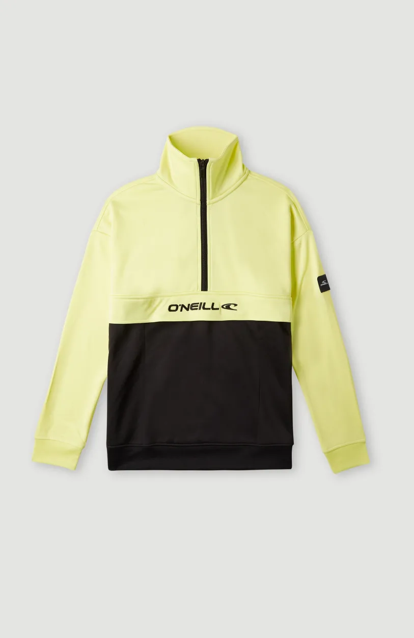 Hot O’Neill Rutile Anorak Half Zip Fleece | Sunny Lime