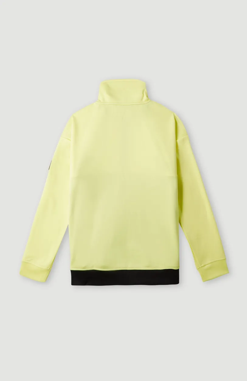 Hot O’Neill Rutile Anorak Half Zip Fleece | Sunny Lime