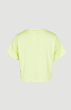 Clearance O’Neill Rutile Cropped T-shirt | Sunny Lime