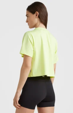 Clearance O’Neill Rutile Cropped T-shirt | Sunny Lime
