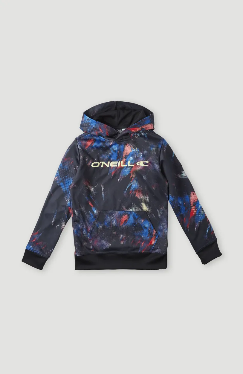 New O’Neill Rutile Fleece Hoodie | Black Future Fade