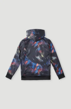New O’Neill Rutile Fleece Hoodie | Black Future Fade