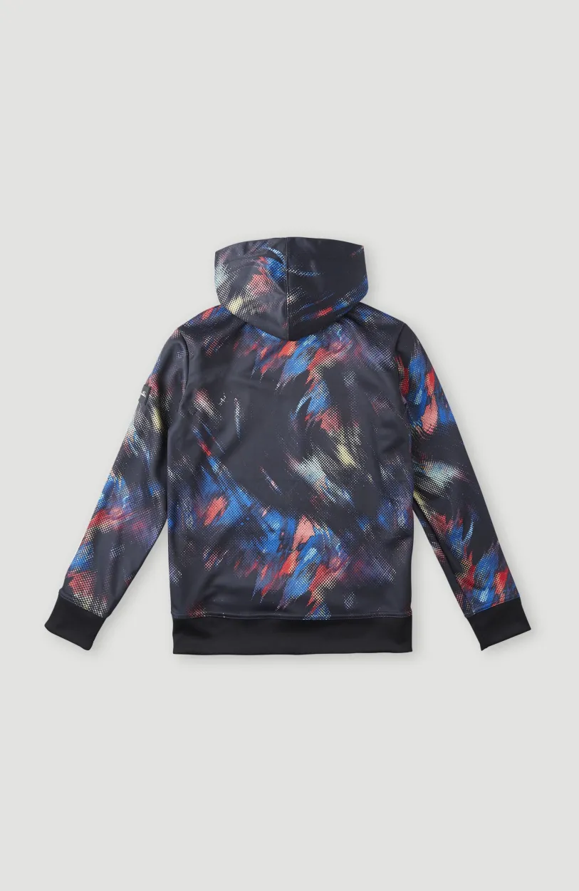 New O’Neill Rutile Fleece Hoodie | Black Future Fade