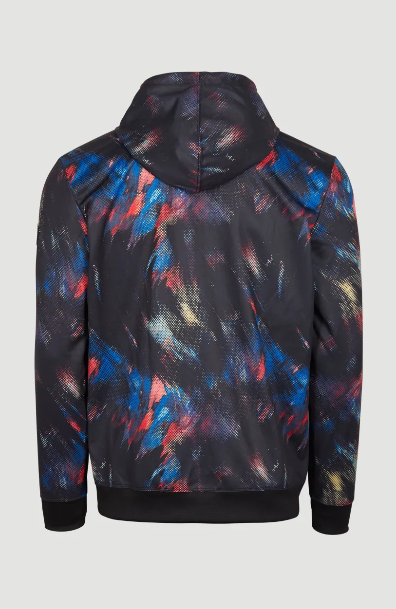 Discount O’Neill Rutile Fleece Jas | Black Future Fade